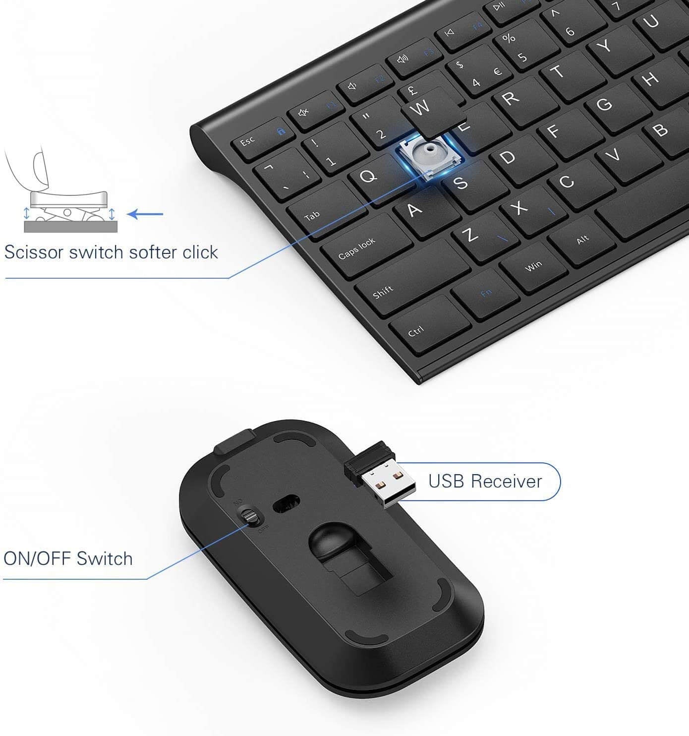 Wireless Keyboard and Mouse